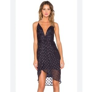 NWT Zimmermann Dress Esplanade Burnout Midi in French Navy